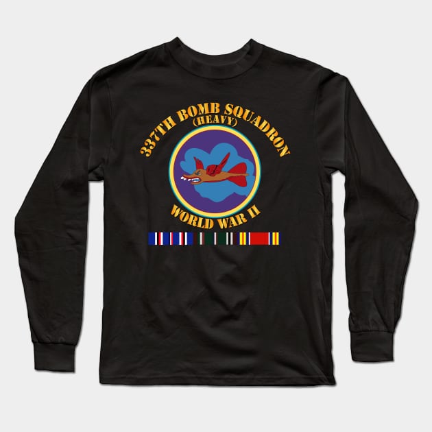 337th Bomb Squadron WWII w SVC Long Sleeve T-Shirt by twix123844